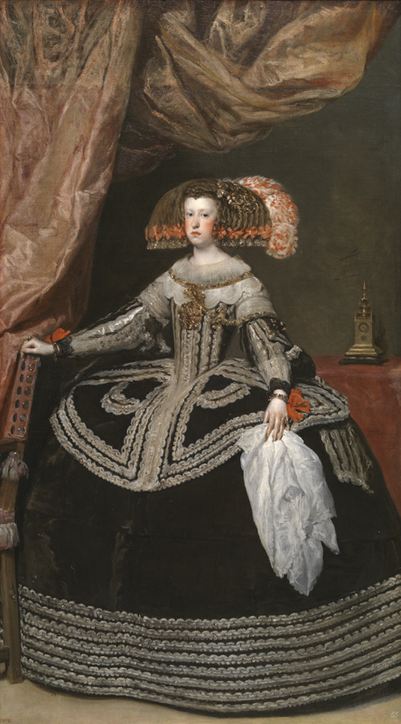 Velazquez's large portrait of Queen Mariana