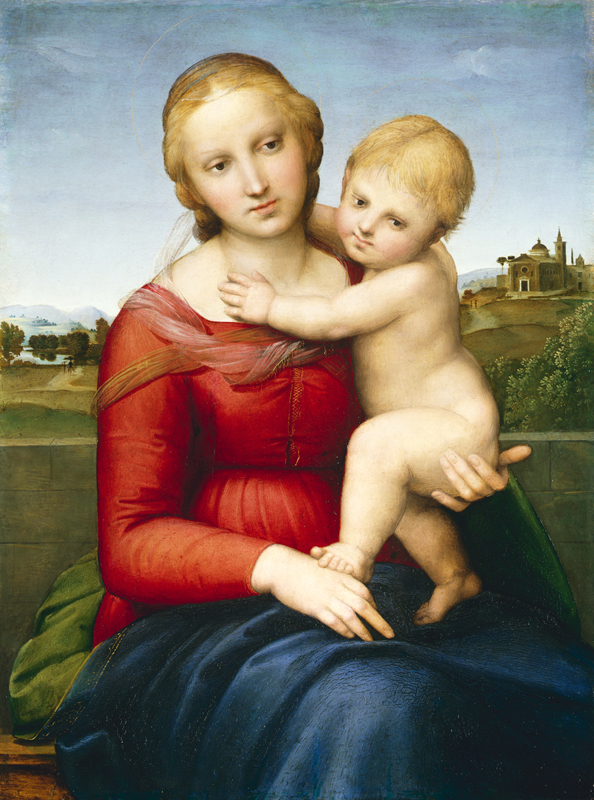 Raphael (Italian, 1483–1520), The Small Cowper Madonna, c. 1505