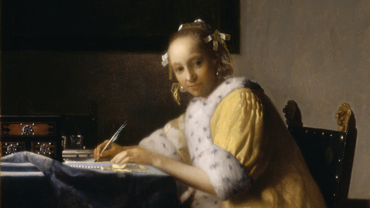 Audio: Vermeer's "A Lady Writing" Comes to the Norton Simon Museum