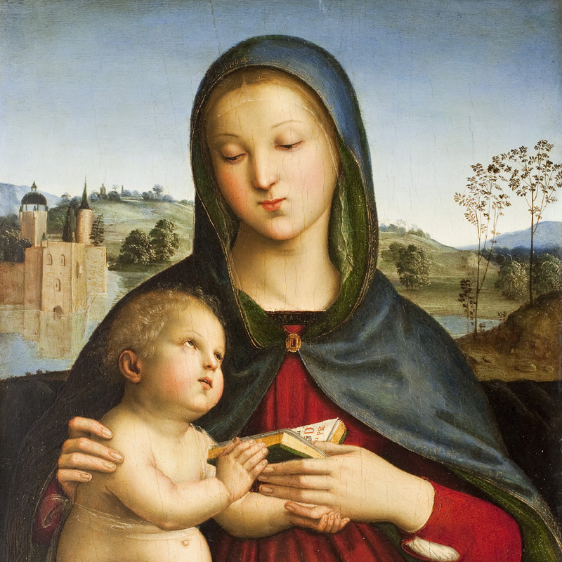 Raphael, Madonna and Child