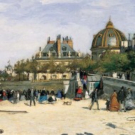 The Pont des Arts, Paris - Renoir, Pierre-Auguste