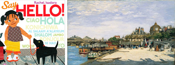 Rachel Isadora and Pierre-Auguste Renoir’s The Pont des Arts