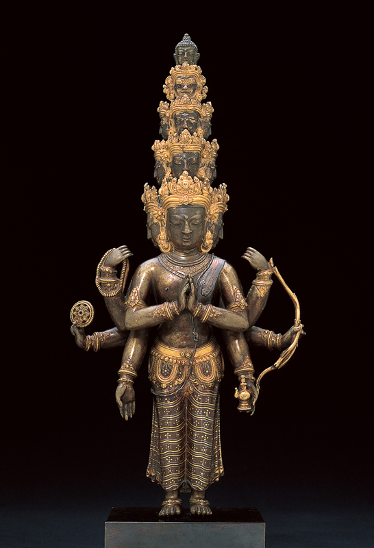 Bodhisattva Avalokiteshvara with Eleven Heads