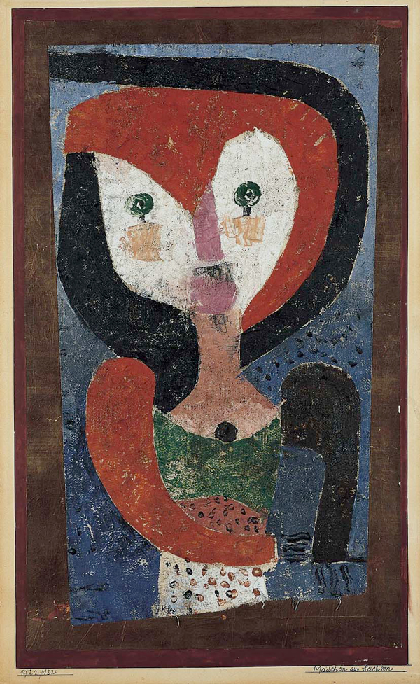 Paul Klee (Swiss, 1879–1940) Maid of Saxony, 1922