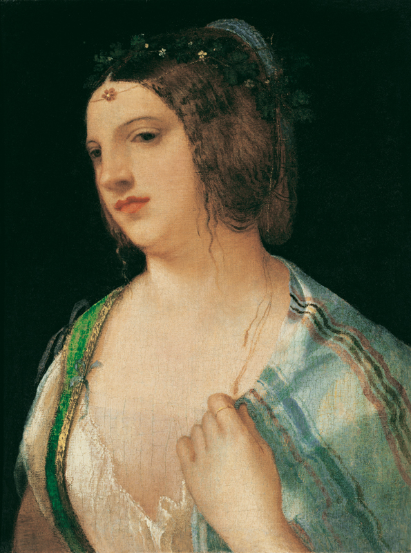 Bust Portrait of a Courtesan, c. 1509