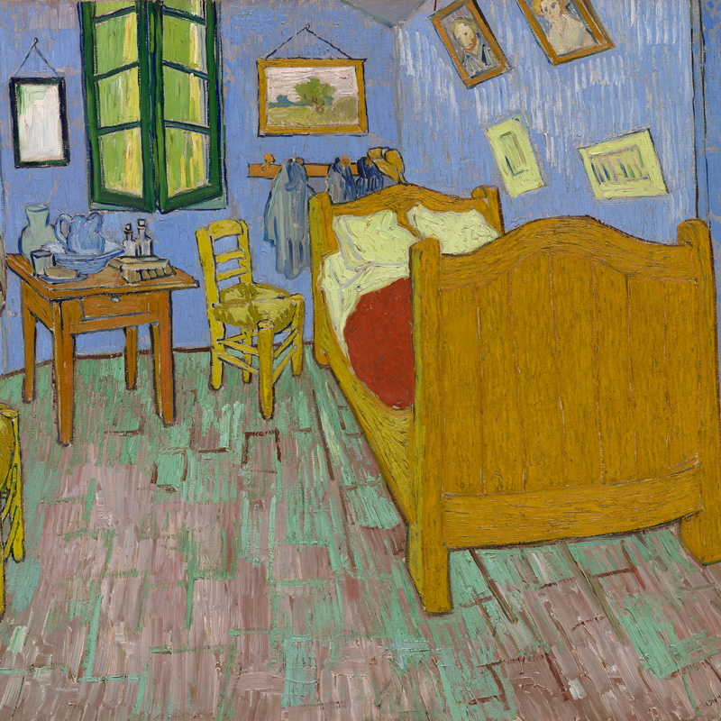Van Gogh's 'Bedroom' on Loan From the Art Institute of Chicago