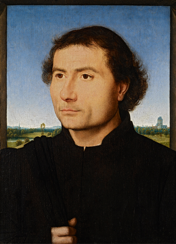Hans Memling (Netherlandish, c. 1430–1494), Portrait of a Man, c. 1470–75