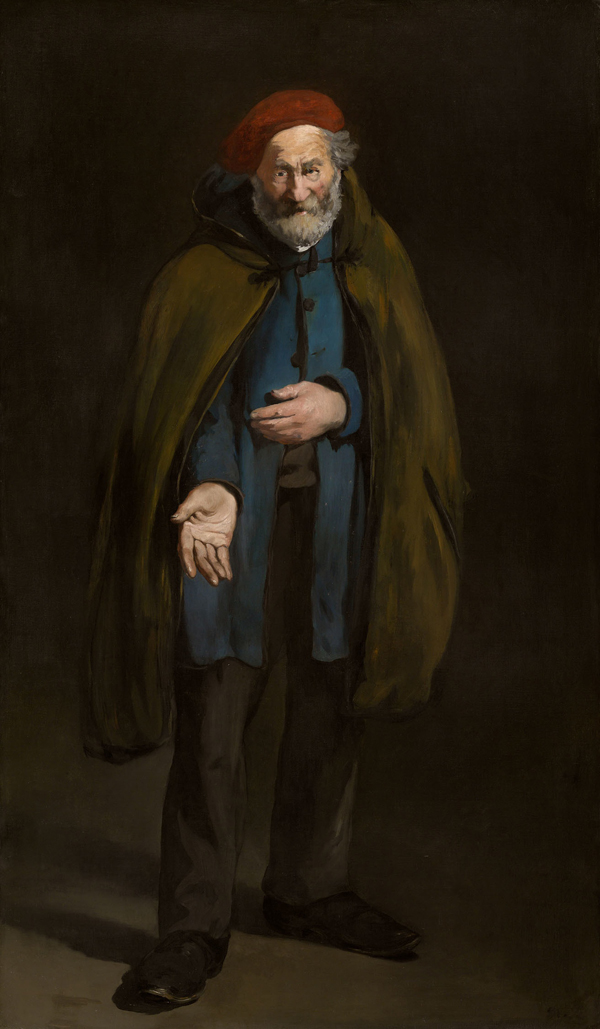 Manet's largscale painting of a beggar