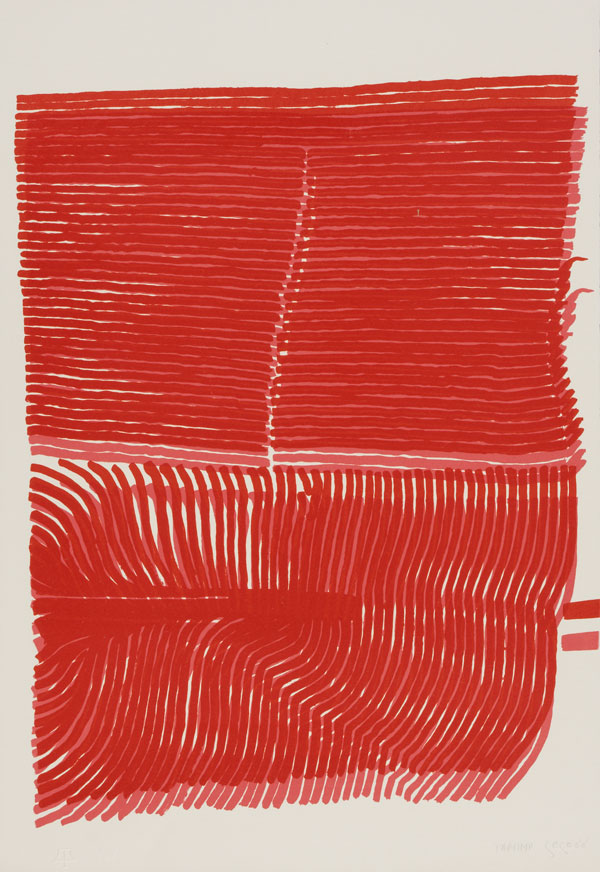 Gego's 1966 lithograph untitled number 4