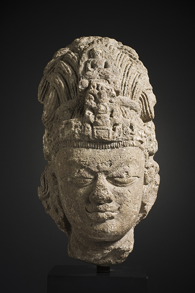 Head of Bodhisattva Avalokiteshvara, 9th century