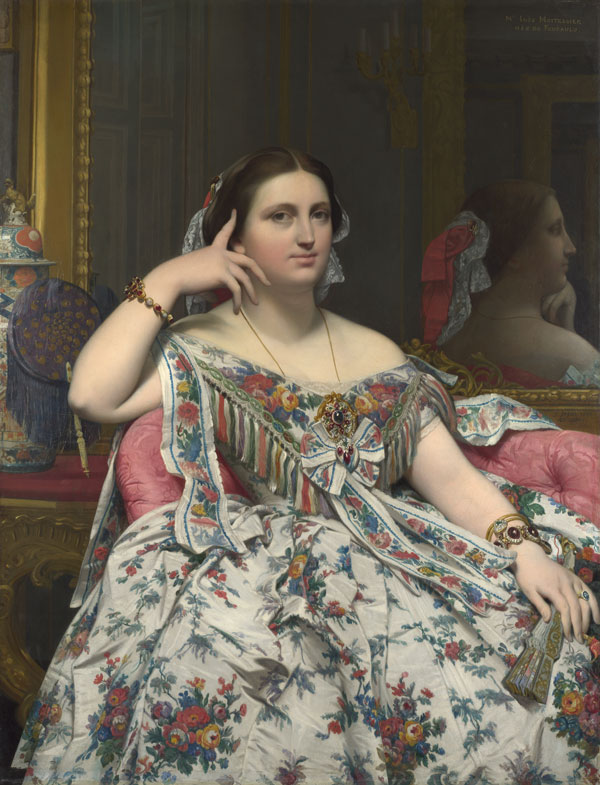 Ingres's 1856 portrait of Madame Moitessier
