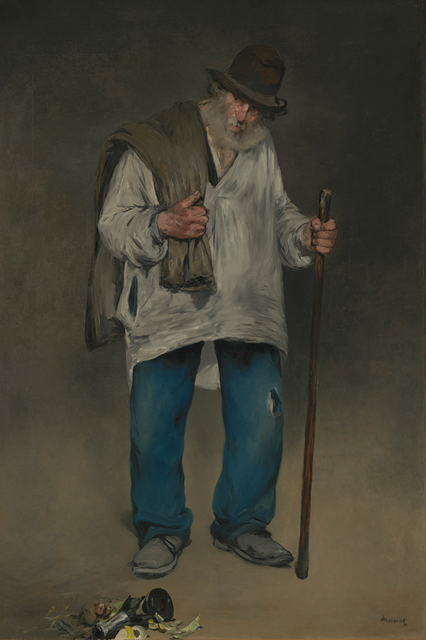 Manet's largescale painting of a ragpicker
