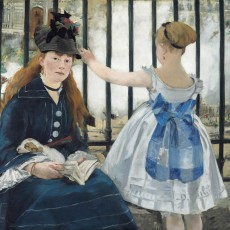 Manet's "The Railway" on Loan from the National Gallery of Art, Washington