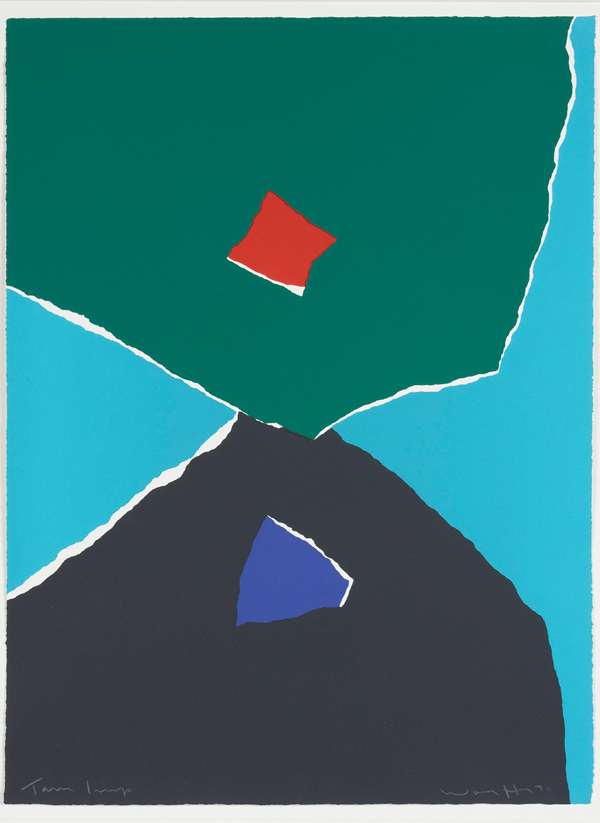 Emerson Woelffer (American, 1914–2003) Portrait of Max Ernst, 1970