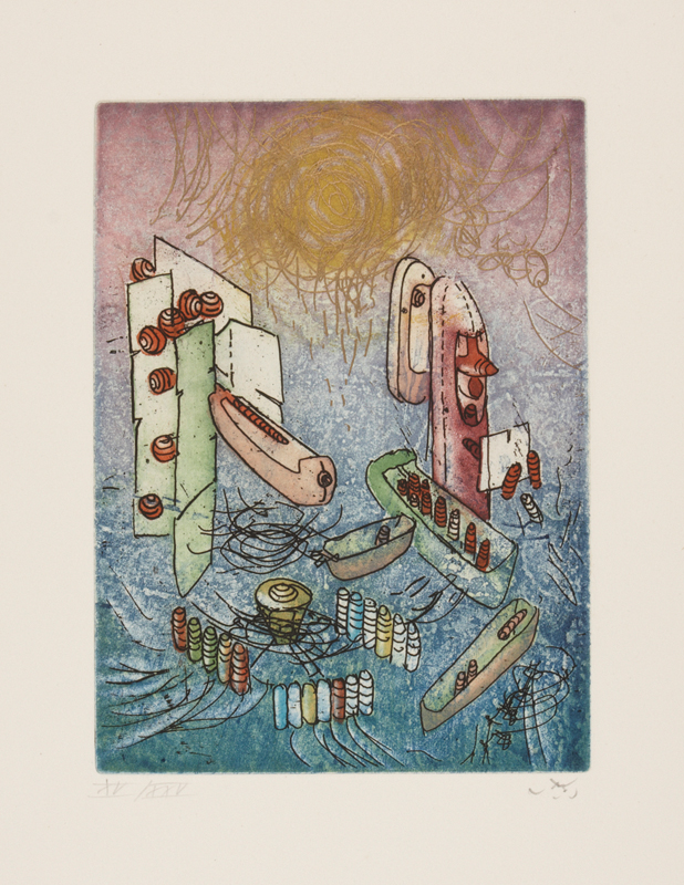 Roberto Matta (Chilean, 1911–2002) Design 1985, 1985