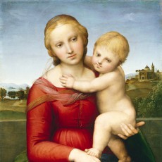 Raphael's "The Small Cowper Madonna" on Loan from the National Gallery of Art, Washington