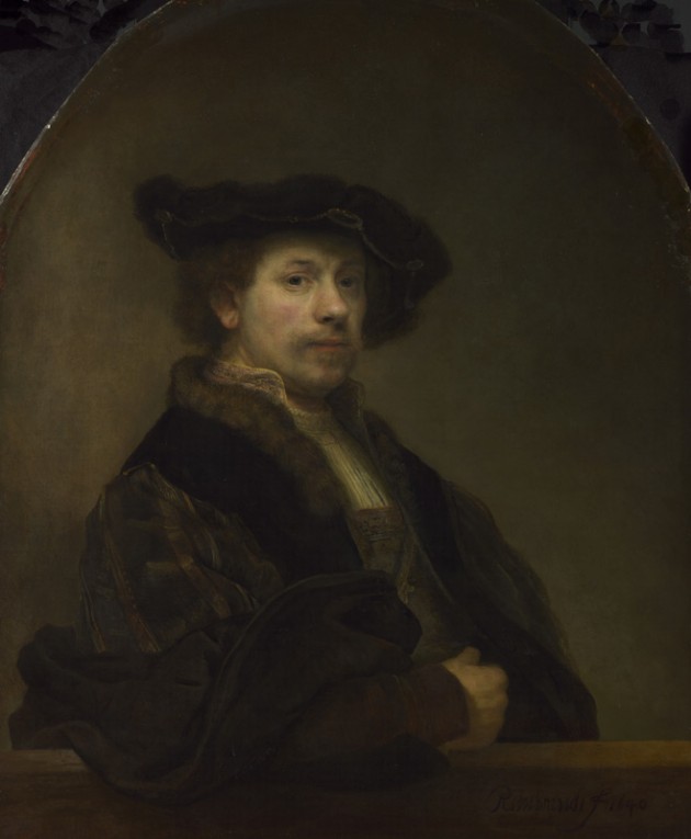 Rembrandt's Self Portrait at the Age of 34