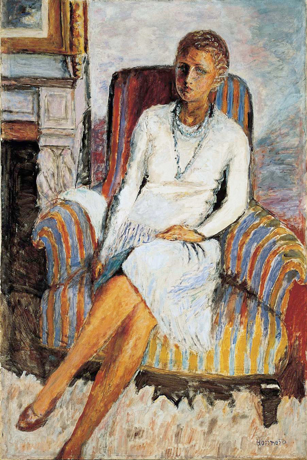 Pierre Bonnard (French, 1867–1947) Portrait of Leila Claude Anet, 1930