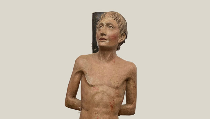 Solace through Sculpture: Uncovering the History of a Plague Saint