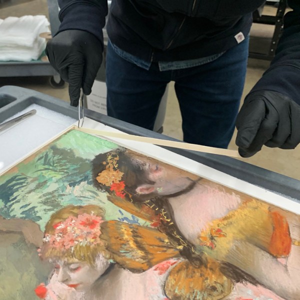 Caring for the Museum's Pastels
