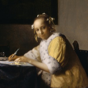 Audio: Vermeer's "A Lady Writing" Comes to the Norton Simon Museum
