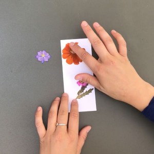 Art-Making at Home: Floral Bookmark