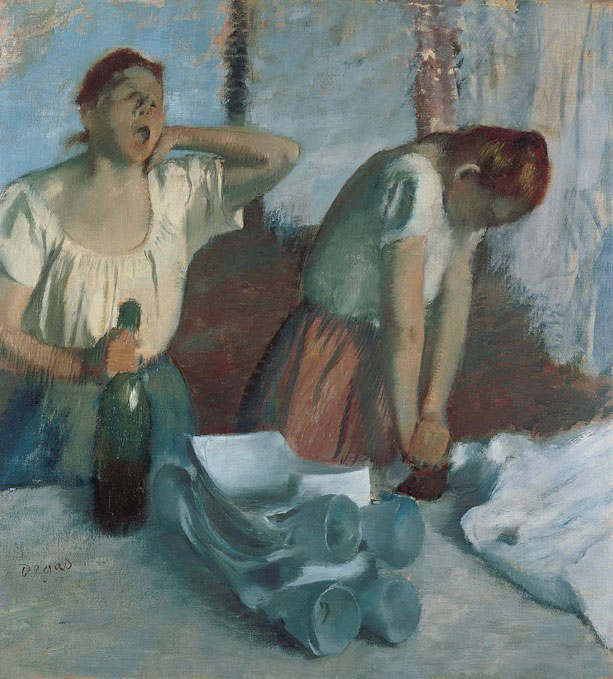 Women Ironing