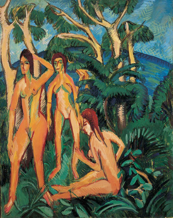 In-Person: Ernst Ludwig Kirchner’s “Bathers Beneath Trees, Fehmarn”