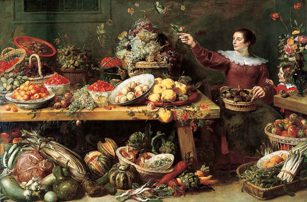 Frans Snyders’s “Still Life with Fruit and Vegetables”