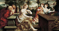 Massys's Susanna and the Elders painting