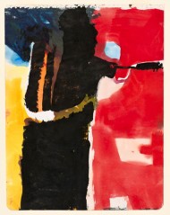 Richard Diebenkorn's 1950 work on paper titled Untitled number 9