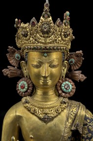 Dipankara Buddha (detail), c. 1600–1650