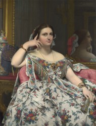 Ingres's 1856 painting of Madame Moitessier