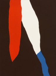 Emerson Woelffer's 1970 lithograph titled Pont Neuf