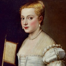 Titian’s 'Portrait of a Lady in White,' on loan from the Gemäldegalerie Alte Meister, Staatliche Kunstsammlungen Dresden