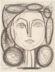 Picasso's lithograph of Francoise