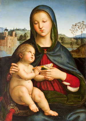 Raphael 2020: A Spotlight on Madonna and Child with Book
