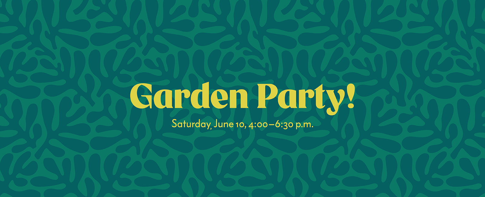 Garden Party banner