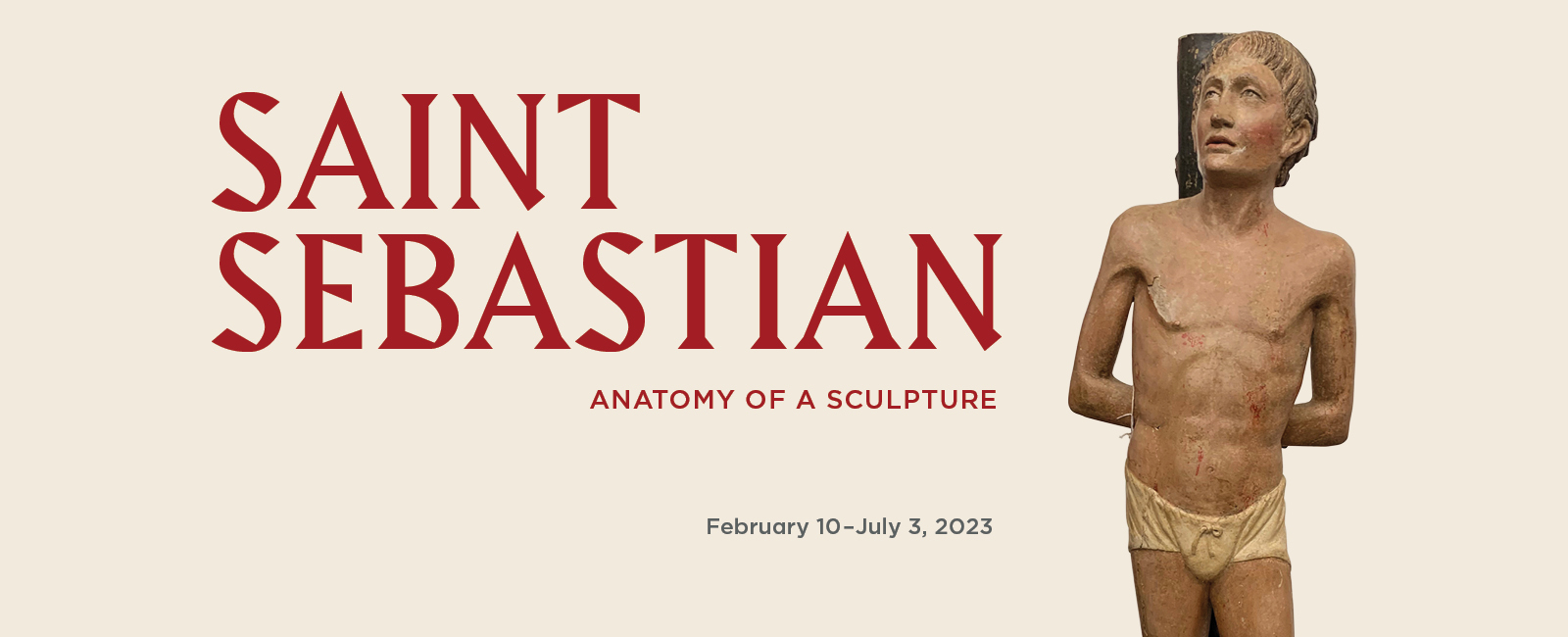 Saint Sebastian Exhibition Banner